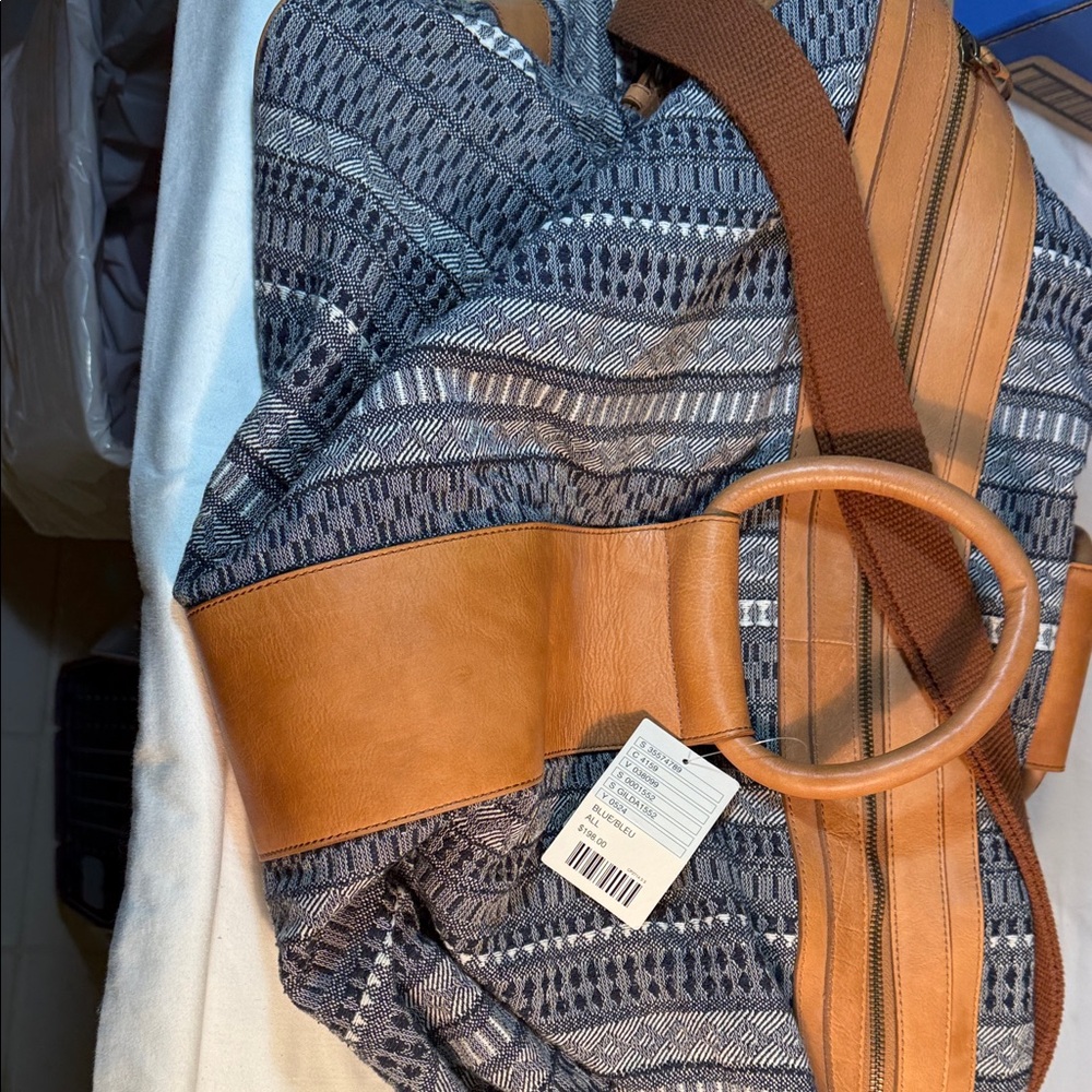 Stylish Tan and Gray women’s bag brand new